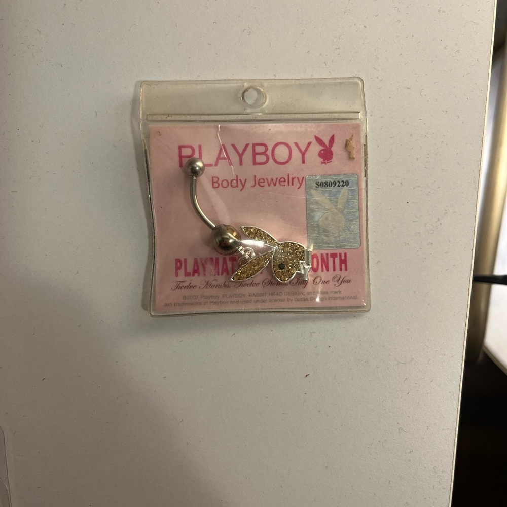 Playboy Gold and Silver Bunny Body Jewelry